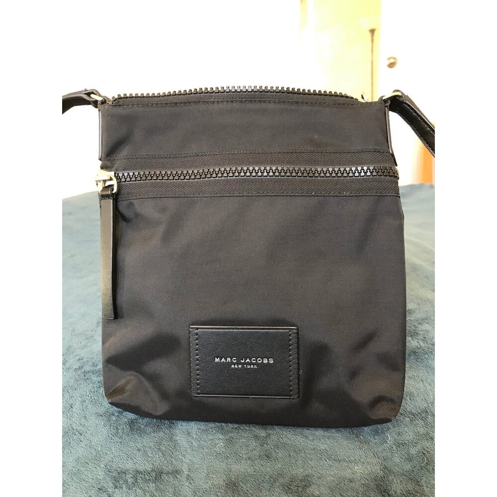 Marc Jacobs Biker North South Black Nylon Crossbody Bag